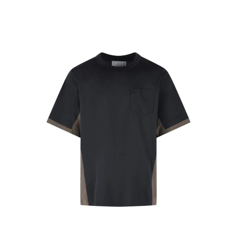 Sacai Black T-Shirts & Vests - T-Shirts Men